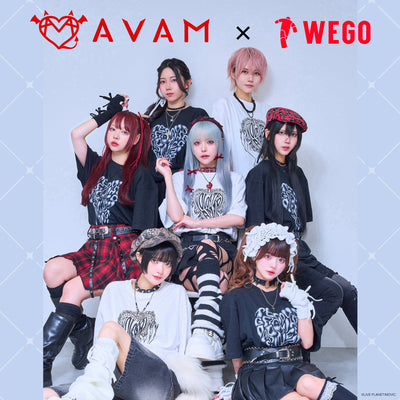 AVAM×WEGOのコラボ商品販売決定！