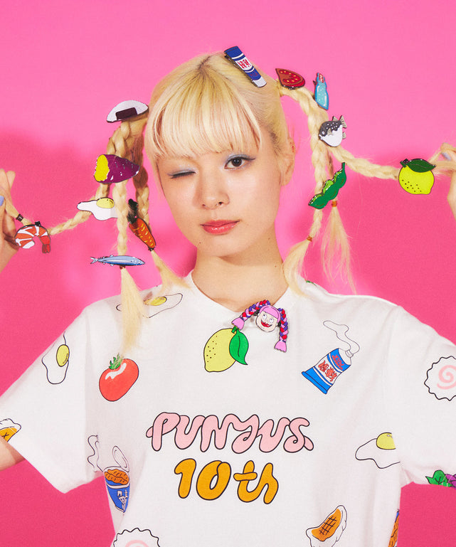 フードヘアクリップ