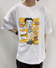 VISION BETTYグラフィックT/ホワイト モデル：165cm L着用