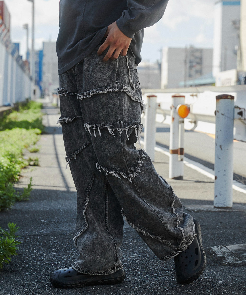 デニムブラックその他 モデル：178cm L着用