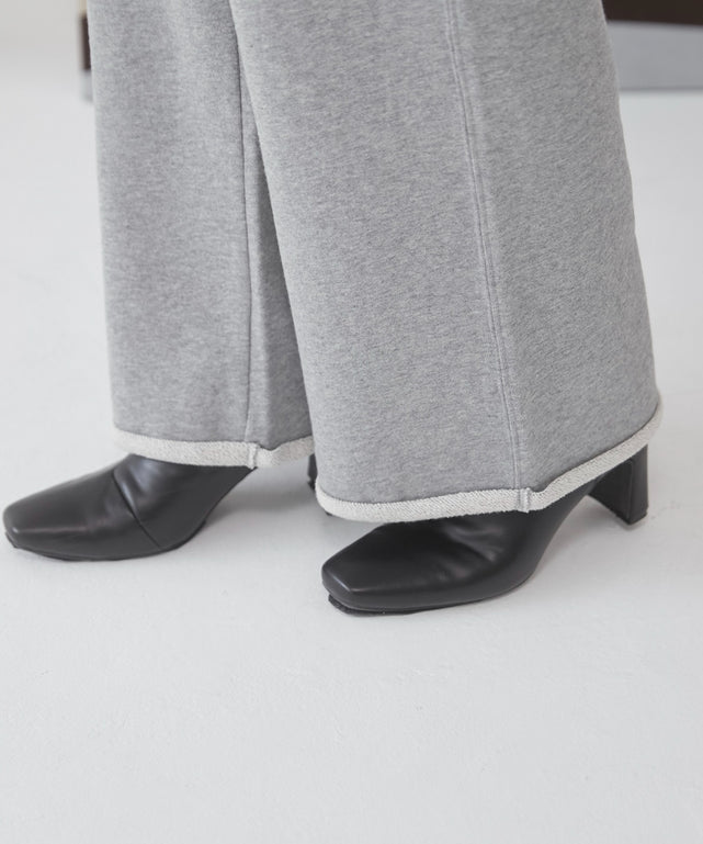 ワイドスウェットパンツ