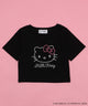 HELLOKITTYコラボリブちびT/ブラック