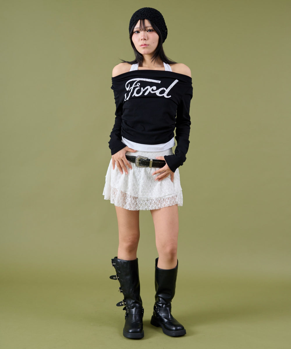 ブラック モデル：160cm F着用
