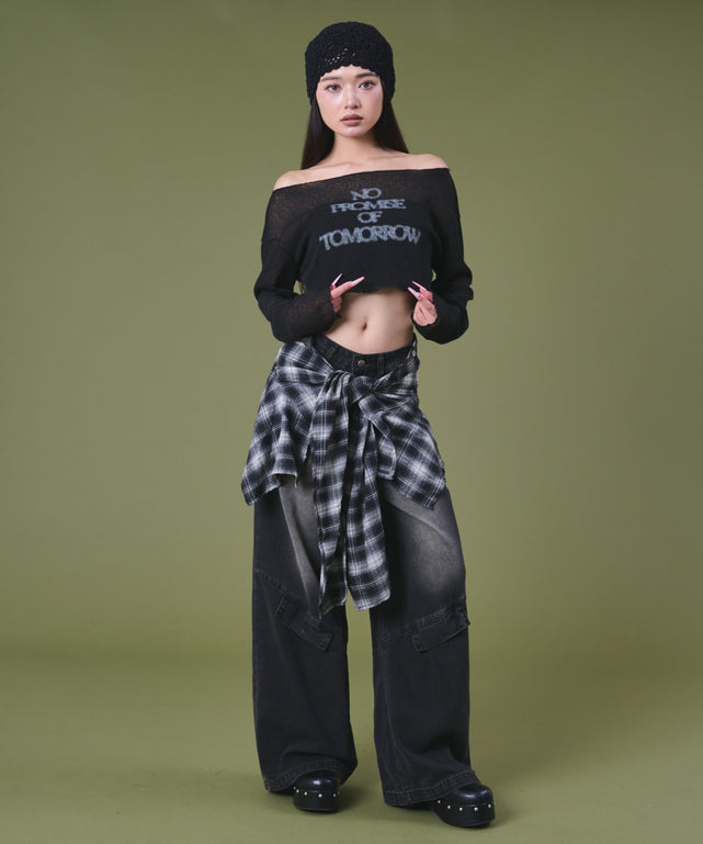 ブラック モデル：163cm F着用