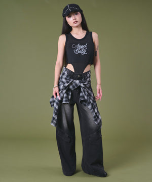 ブラック モデル：163cm F着用