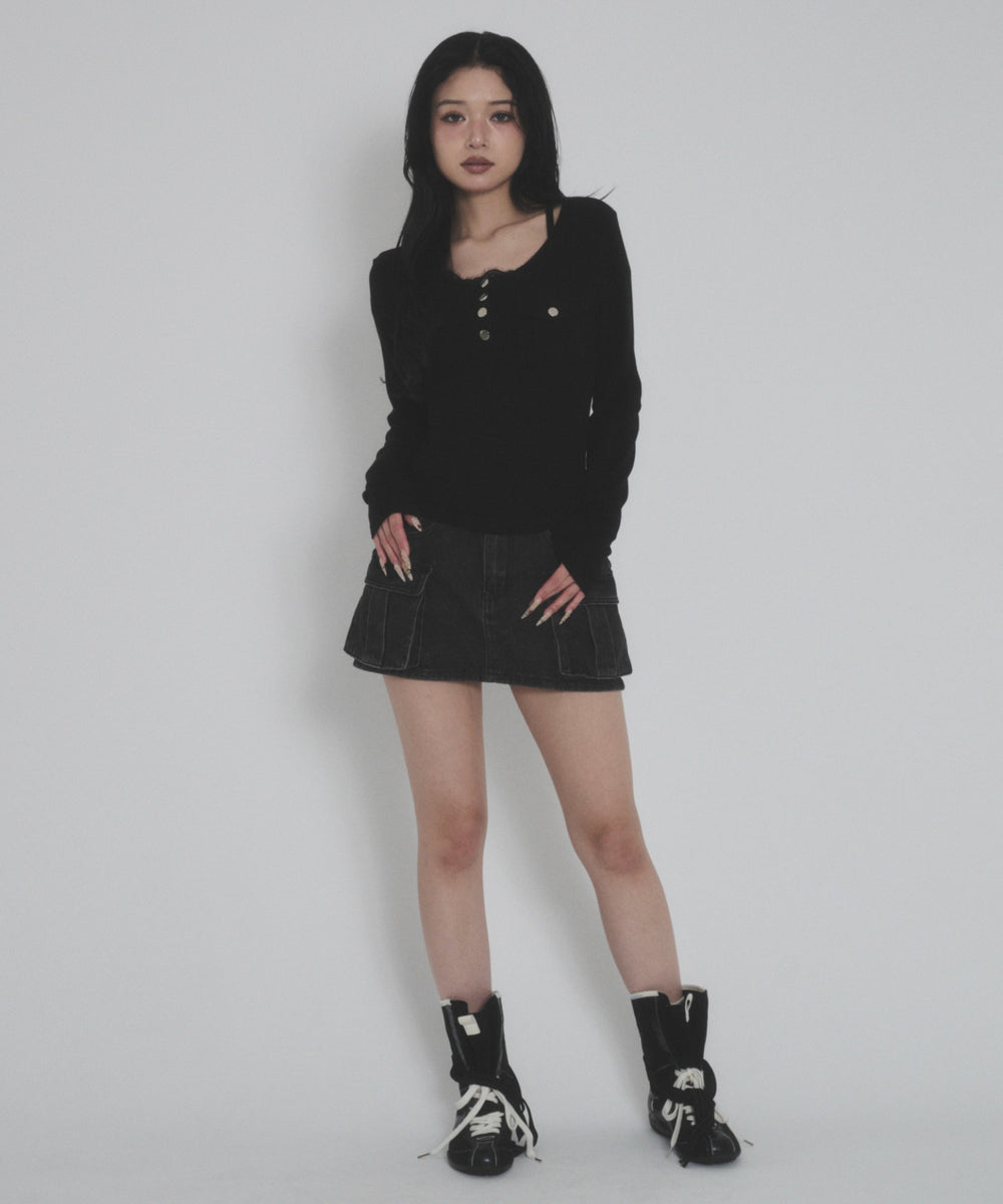 ブラック モデル：163cm S着用