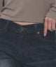 カプリデニムパンツ