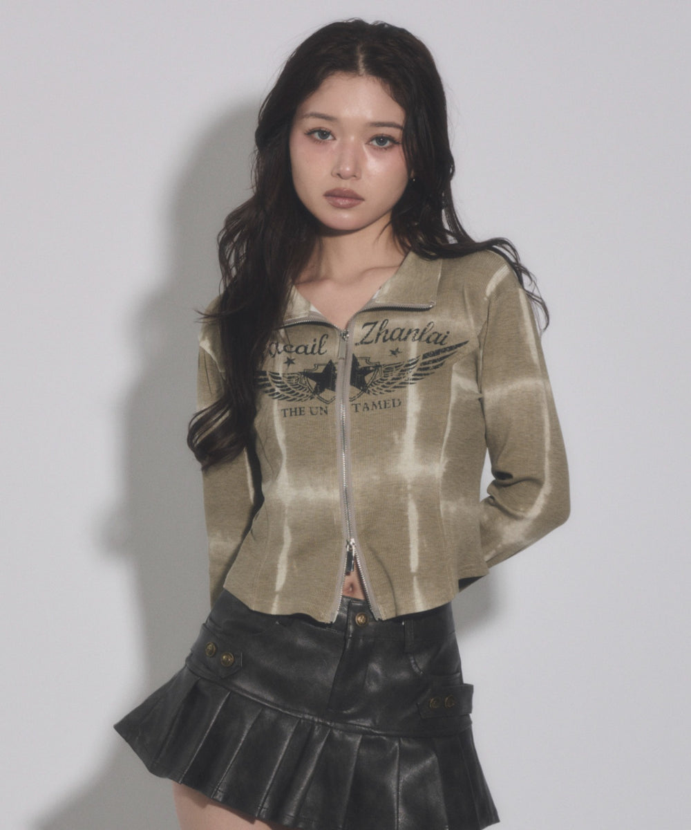 ベージュ モデル：163cm F着用