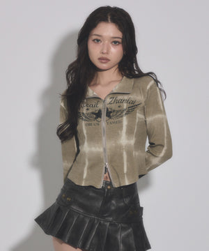 ベージュ モデル：163cm F着用