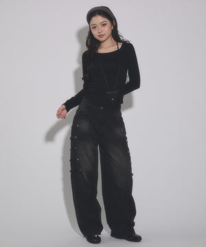 ブラック モデル：163cm F着用