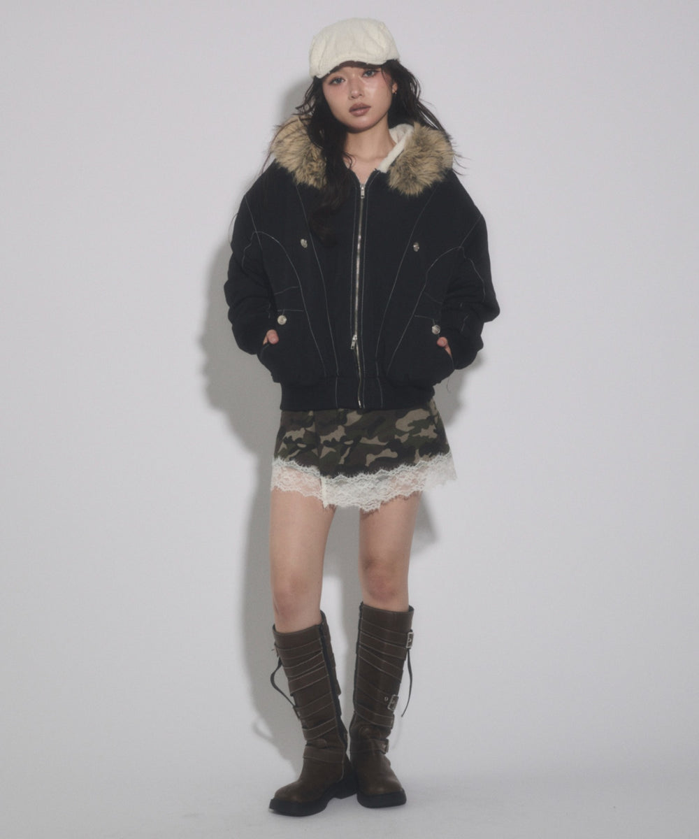ブラック モデル：163cm F着用