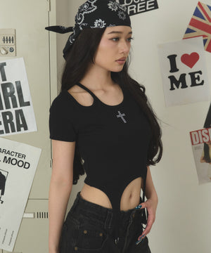 ブラック モデル：163cm F着用