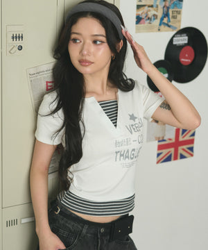 ホワイト モデル：163cm F着用