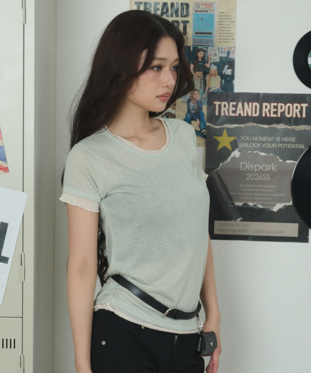 グリーン モデル：163cm F着用