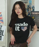 madeitusaT/ブラック モデル：163cm F着用