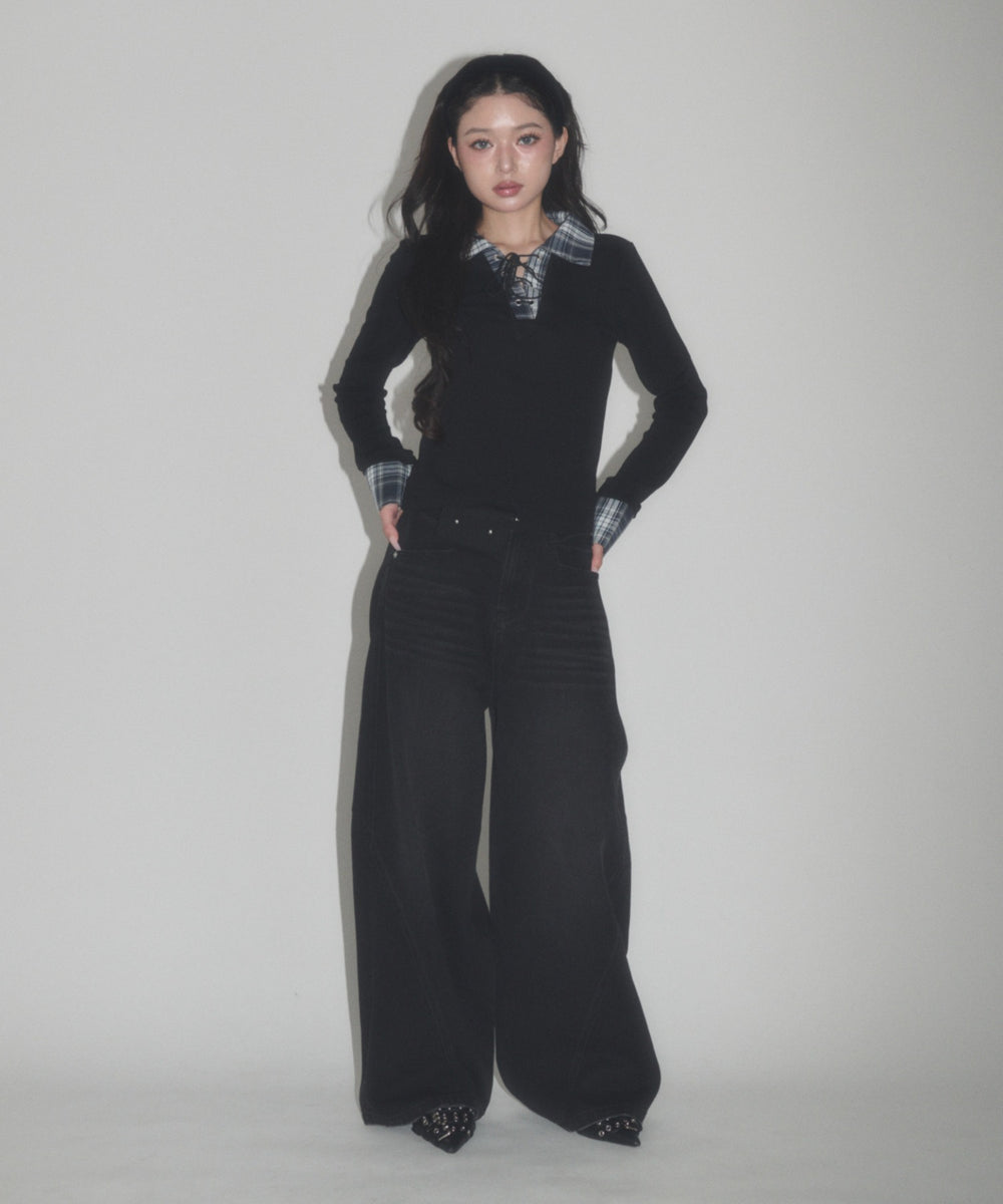 ブラック モデル：163cm S着用