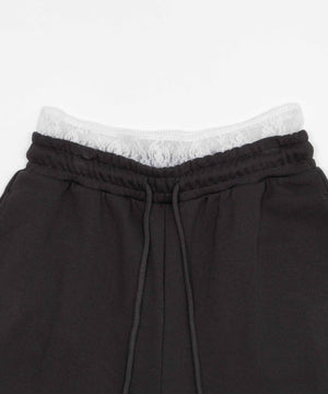 レースドッキングハーフパンツ
