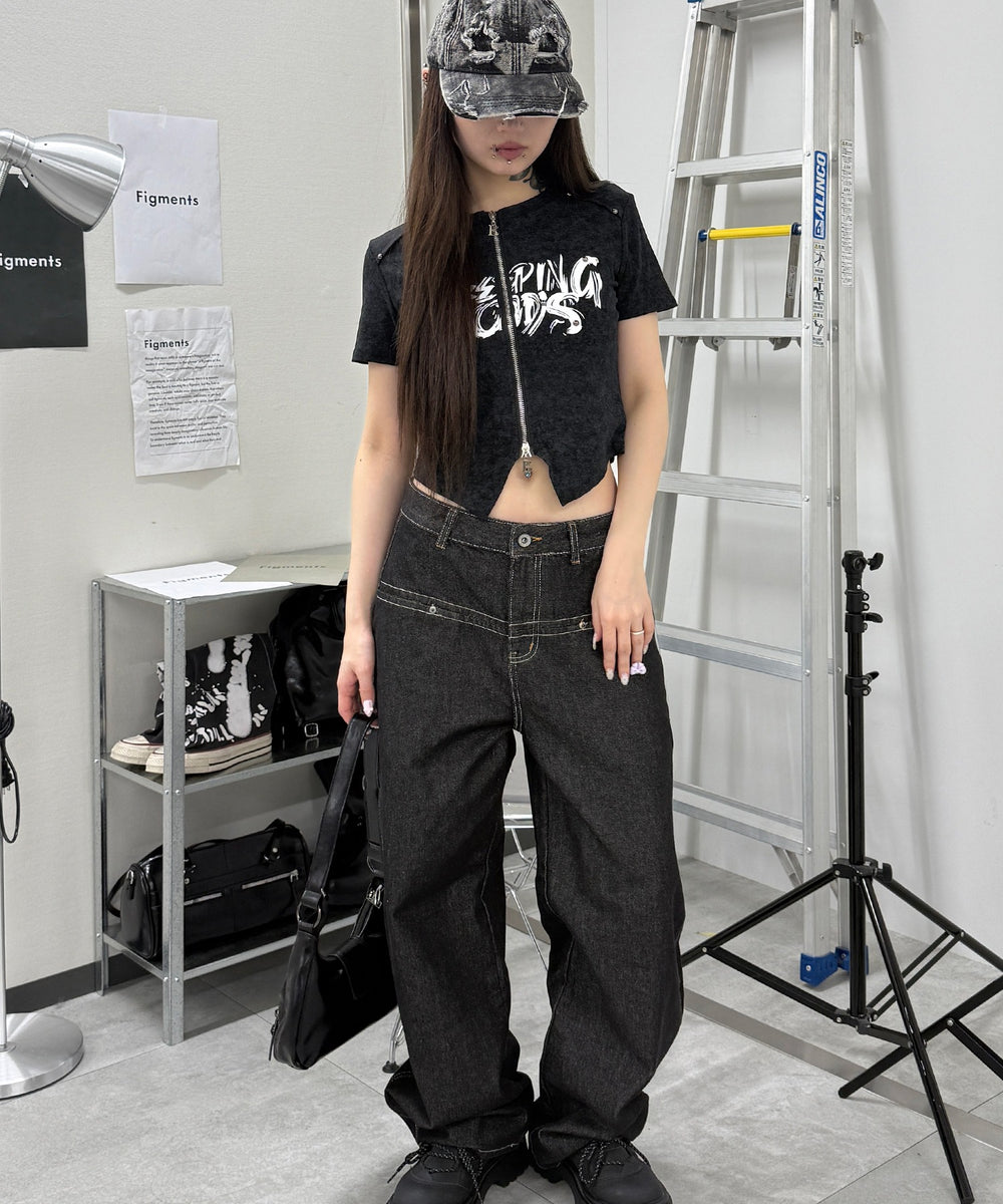 スミクロ モデル：159cm F着用