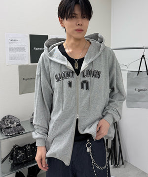 杢グレー モデル:176cm F着用