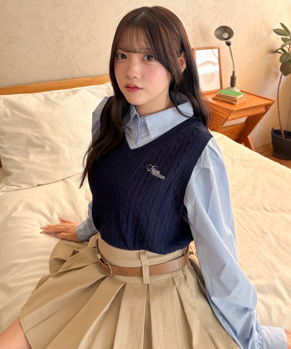 ネイビー モデル：155cm F着用