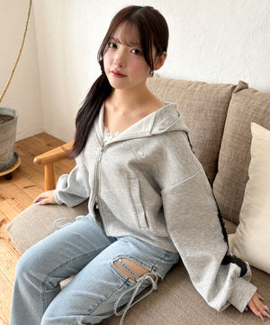 グレー モデル：155cm F着用