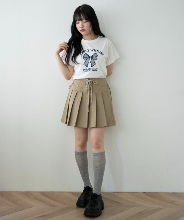ベージュ モデル：155cm F着用