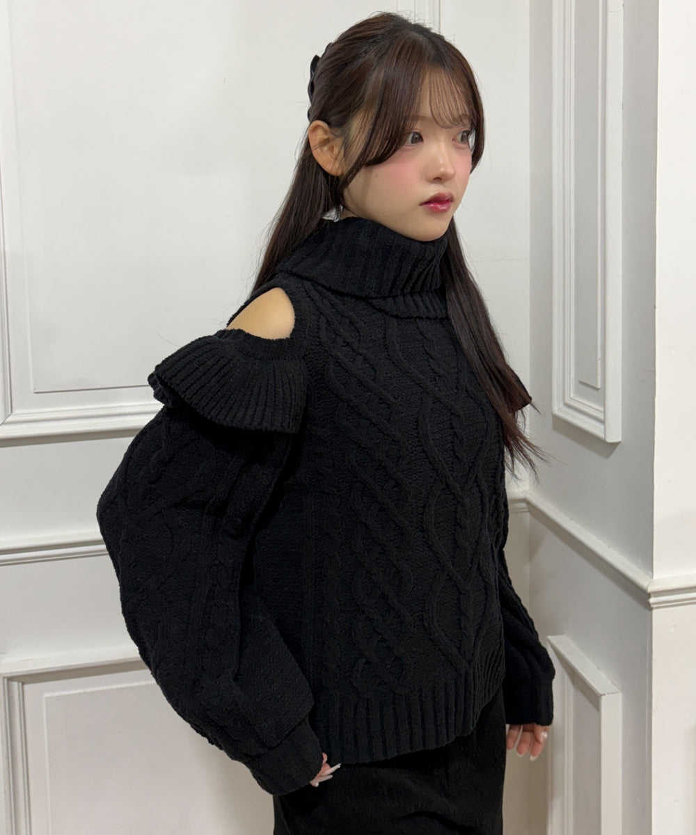 ブラック モデル：155cm F着用