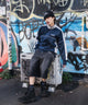 ネイビー　モデル:180cm L着用