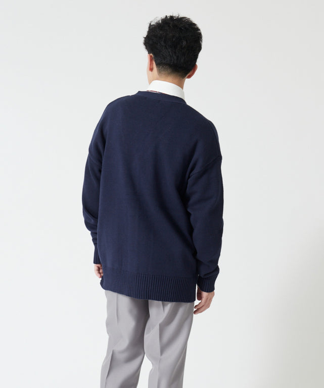 ネイビー モデル:167cm M着用