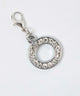 シルバービジューアルファベットDIYチャーム21ｍｍ/O（柄15）