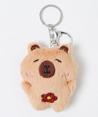 ミニカピバラぬいぐるみキーホルダー