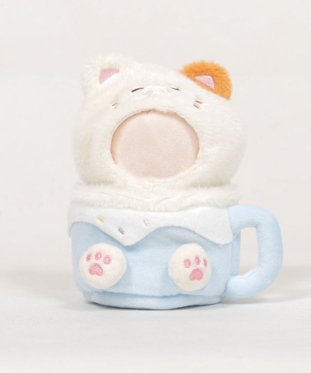 ぬいアニマルマグカップ10cm/サックス