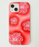 ハイビスカスiphoneケース（レッド）/iPhone15（柄2）