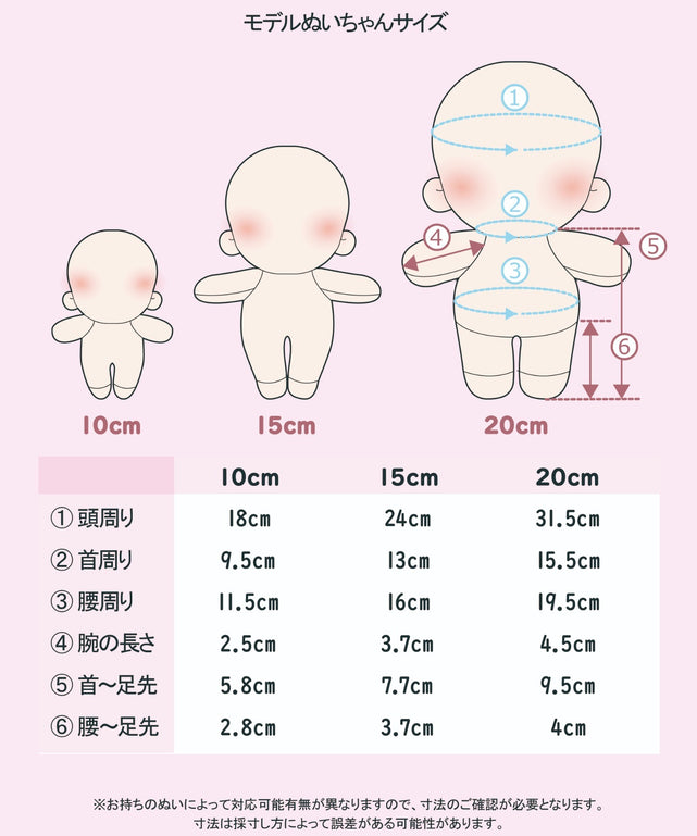ぬいベア着ぐるみ10cm