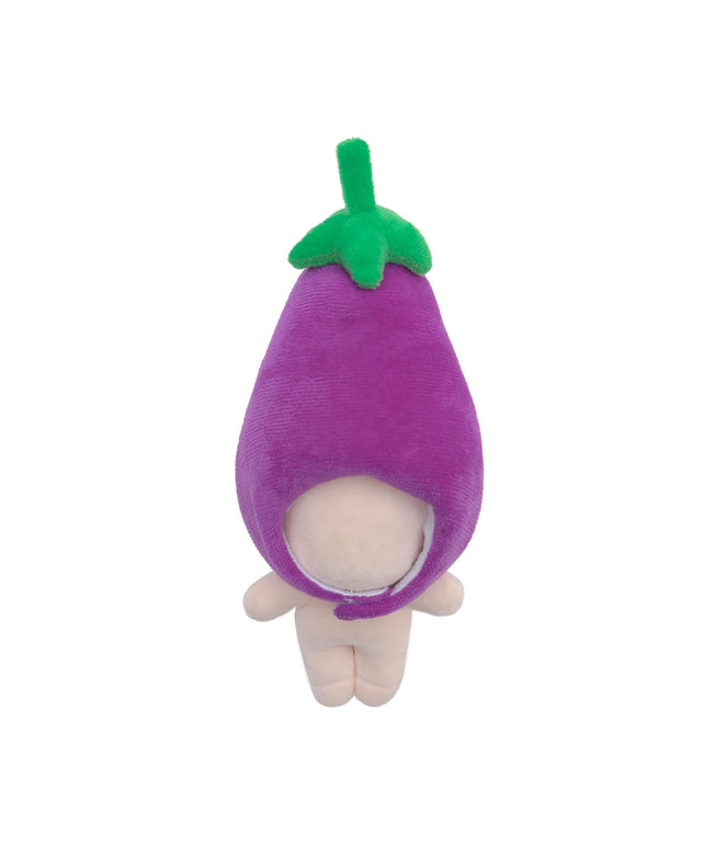 ぬいなすキャップ10cm/パープル