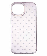 カラーちびスターiphoneケース(パープル)