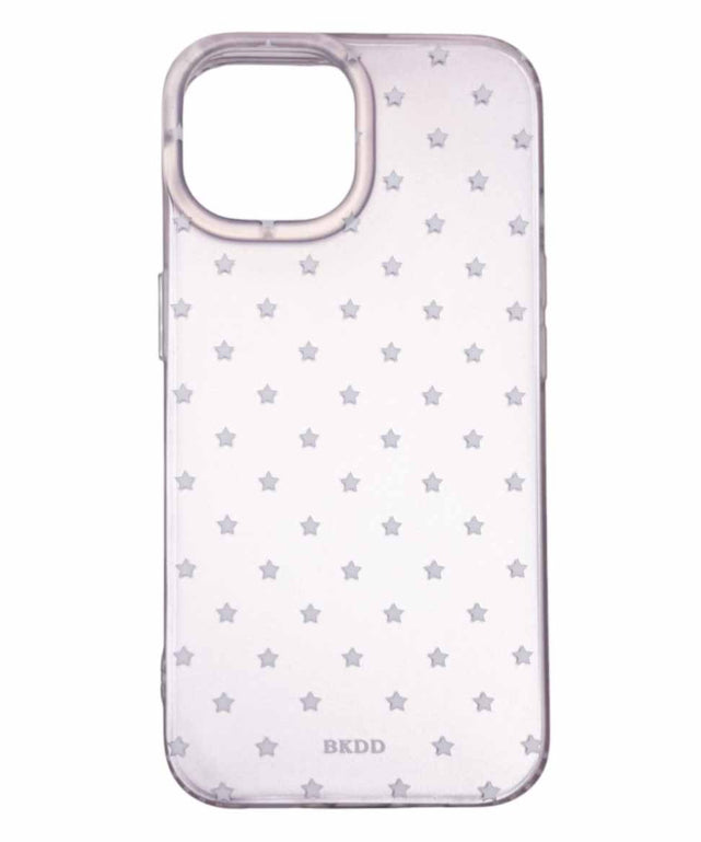 カラーちびスターiphoneケース(パープル)/柄1:iphone15
