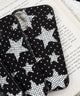 ドットスターiphoneケース(ブラック)/ドットスターiphoneケース(ブラック)