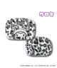 サンリオキャラクターズ ヒョウ柄ホワイトマルチポーチ/柄4：クロミ