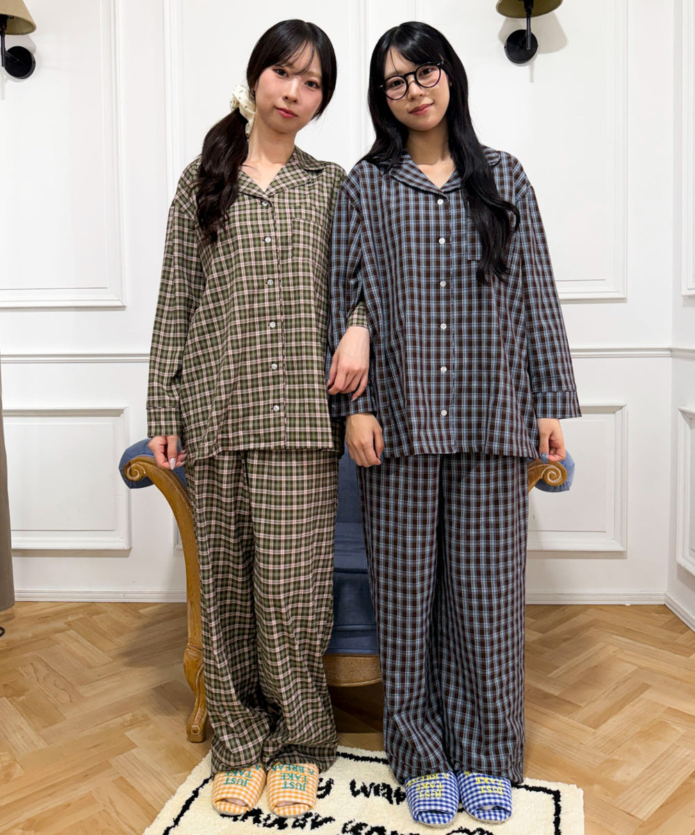 セットアップチェックルームウェア