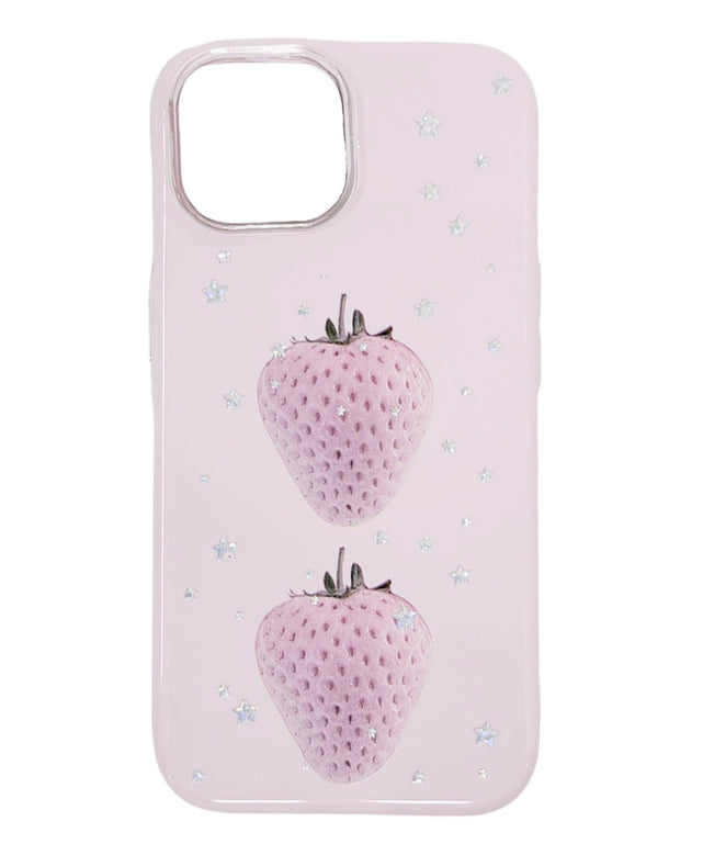ダブルベリーiphoneケース/柄1:iphone15