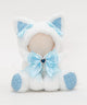 ぬいおすわりにゃんこ15cm/サックス