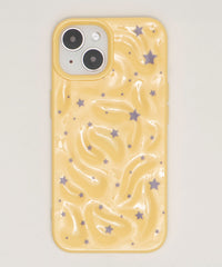 パステルスターiphoneケース（イエロー）