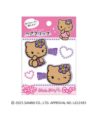 ハローキティ ヘアクリップ(日焼けデザイン)