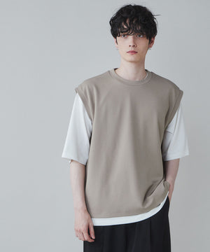 ベージュ モデル：180cm L着用