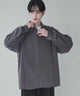 トロミBIGシャツ/ホワイト モデル：180cm L着用