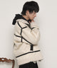 Lベージュ モデル：180cm L着用