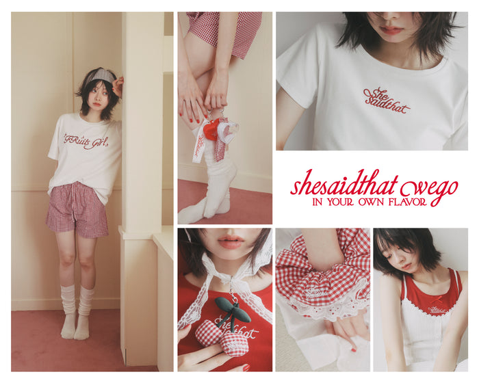 《she said that × WEGO》