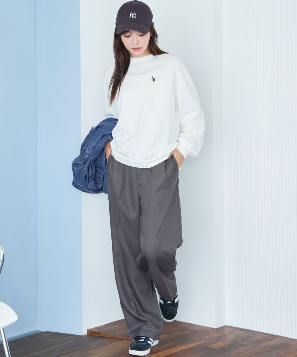ホワイト  モデル：165cm F着用