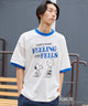 ホワイト　モデル:178cm L着用